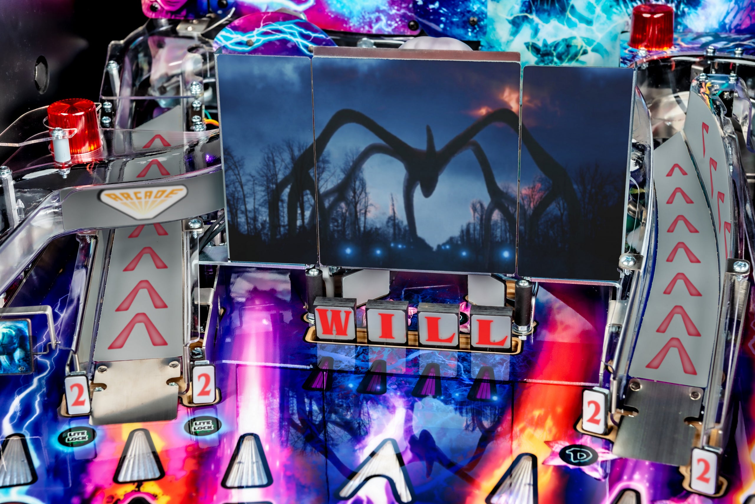 Stranger Things Pinball Machine Stern Pro Premium LE