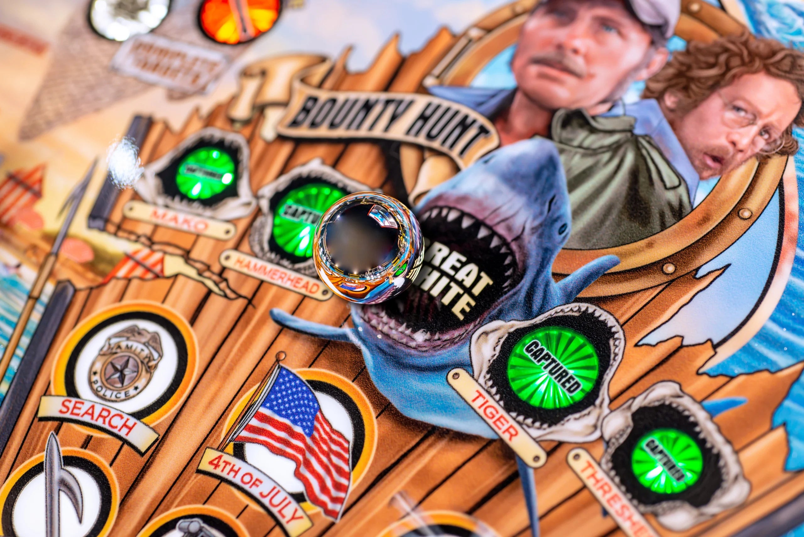 JAWS Pinball Machine Stern Pro Premium LE