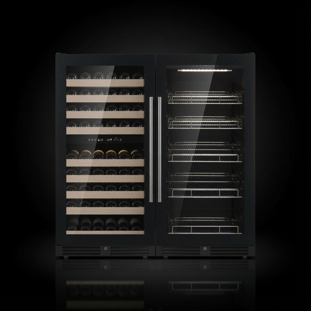 47-Inch Upright Triple-Zone Wine & Beverage Cente