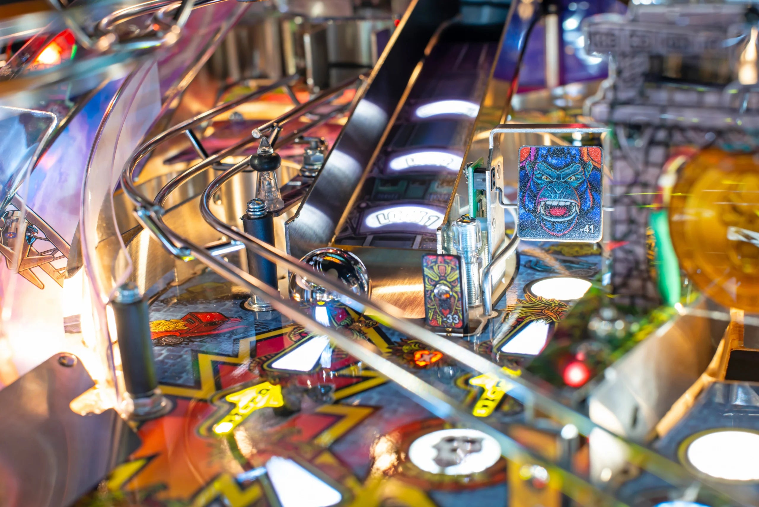 King Kong Terror Island Pinball Machine Stern