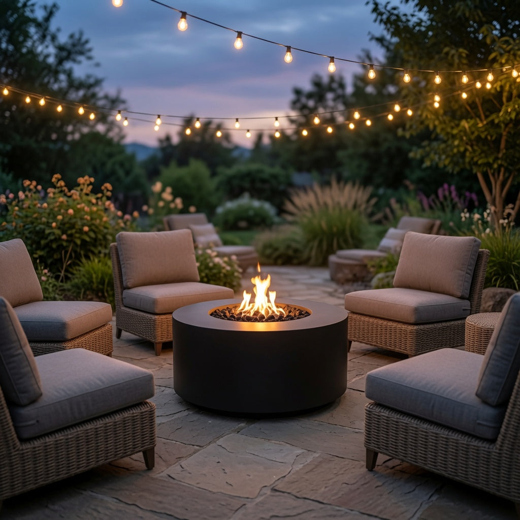 Florence Fire Pit 42" - 24" Tall