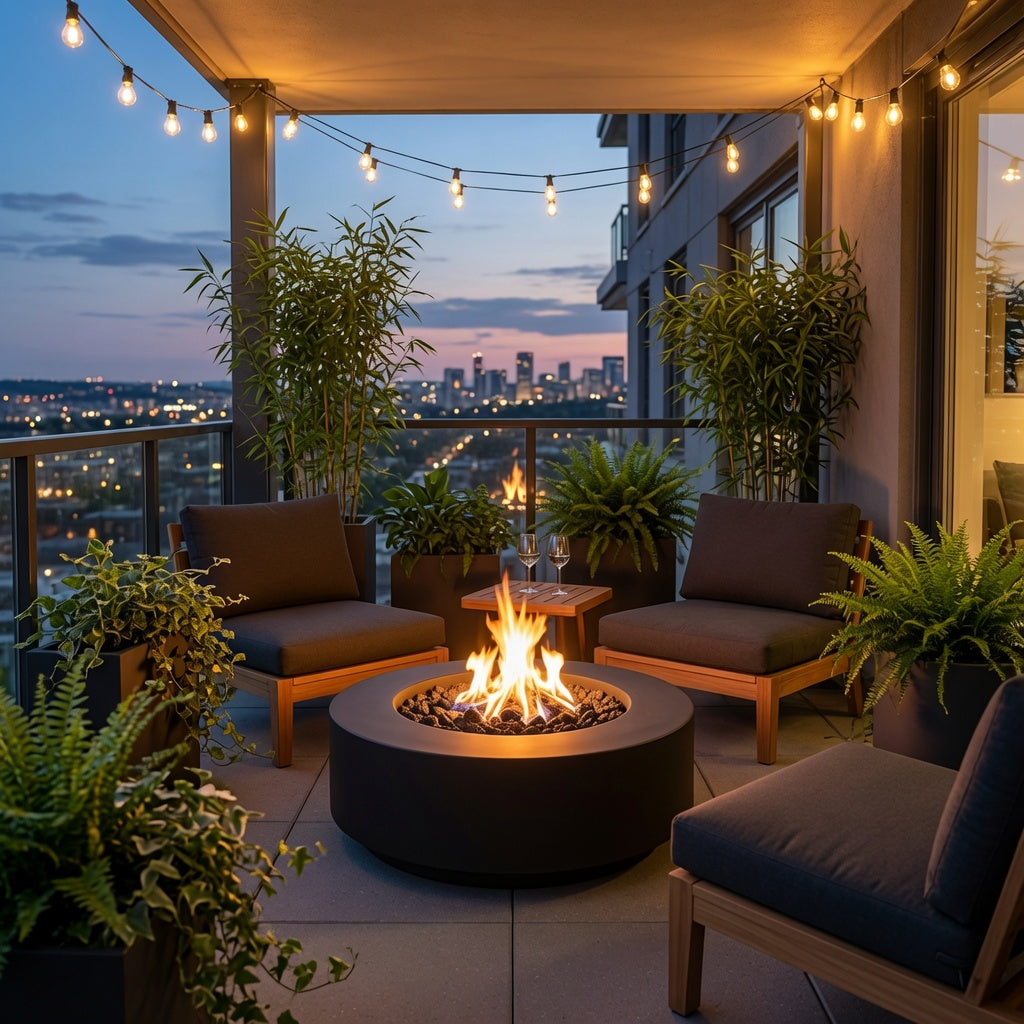 Florence Fire Pit 42" - 12" Tall