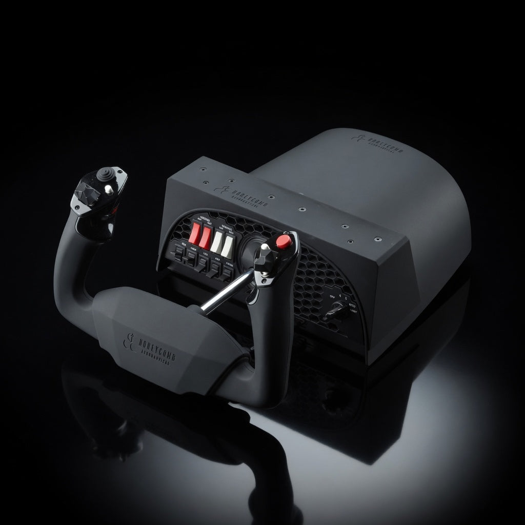 Honeycomb Alpha Flight Controls Yoke & Switch Panel