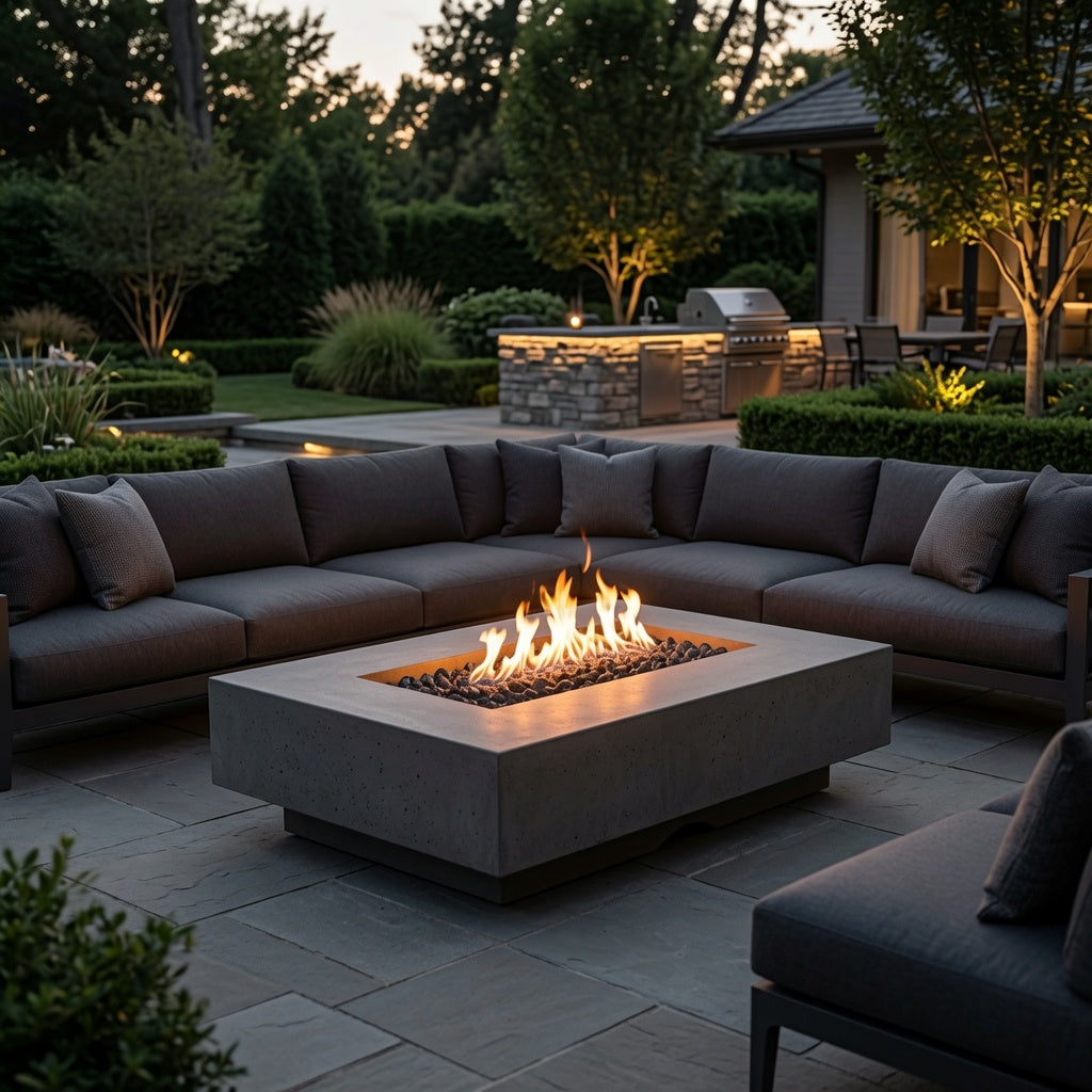 Del Mar Fire Pit 84 inch