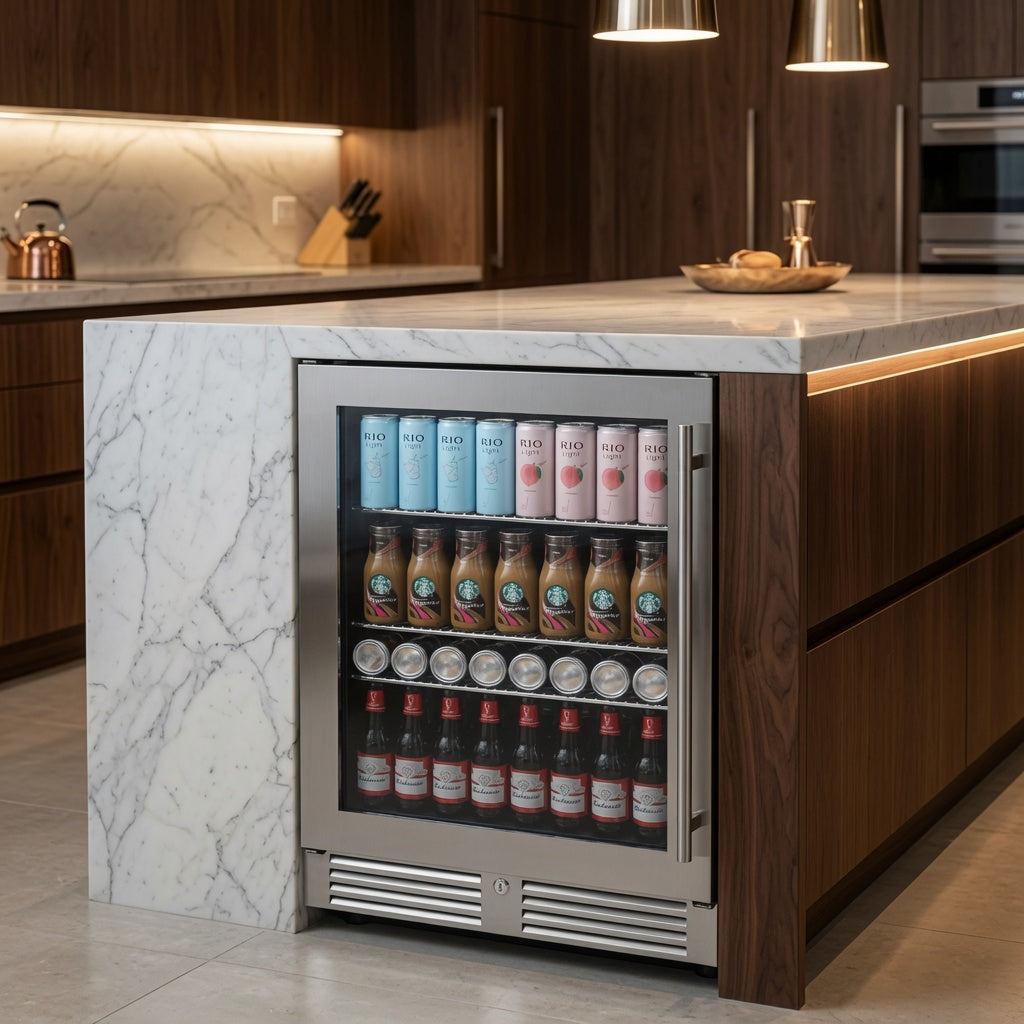 24-Inch Beverage Refrigerator