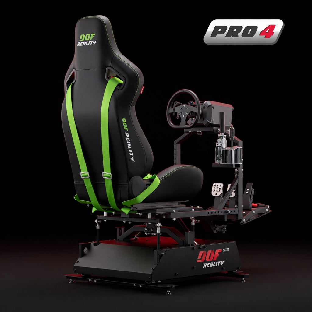DOF Reality Professional 4-Axis Racing Motion Simulator Platform - P4