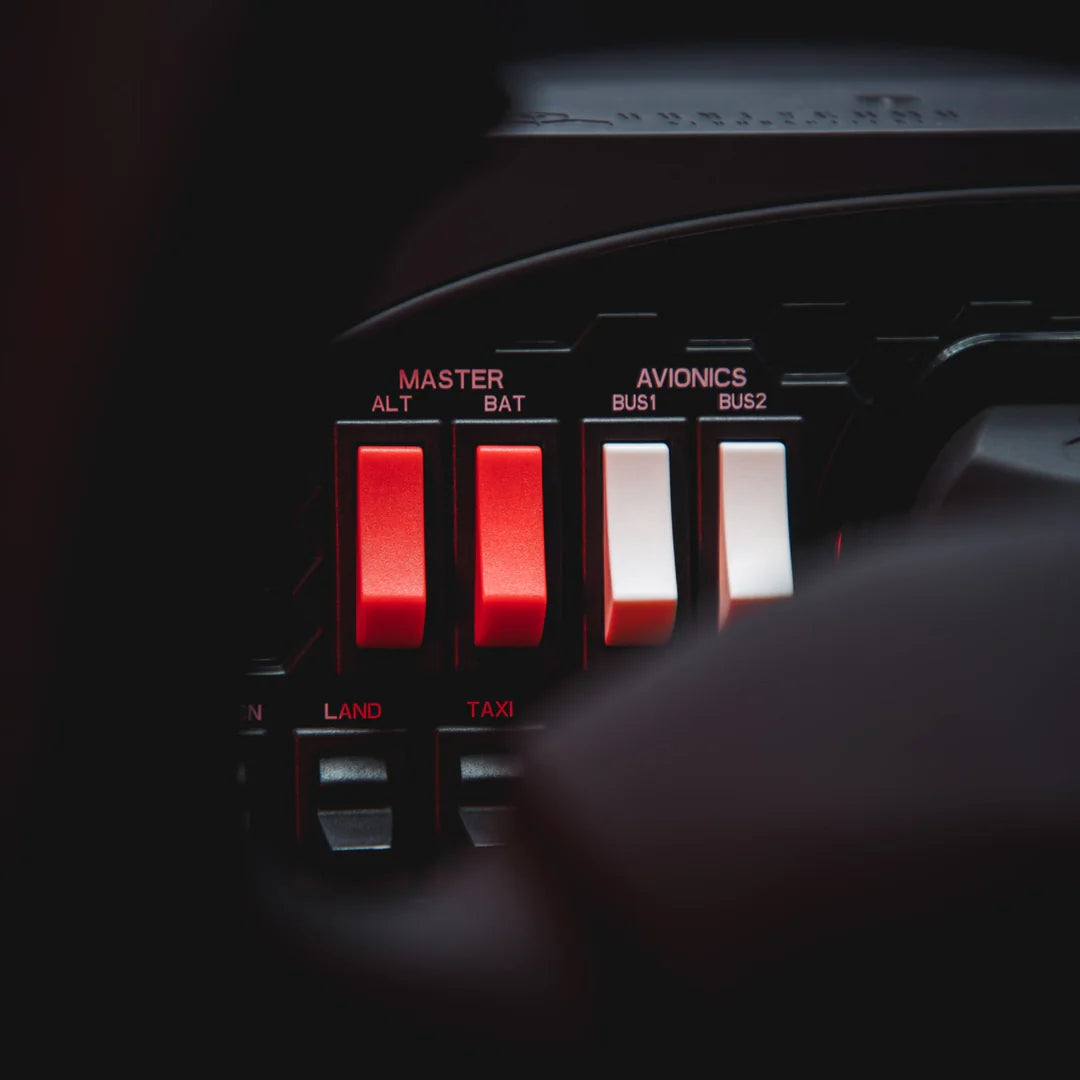 Honeycomb Alpha Flight Controls Yoke & Switch Panel