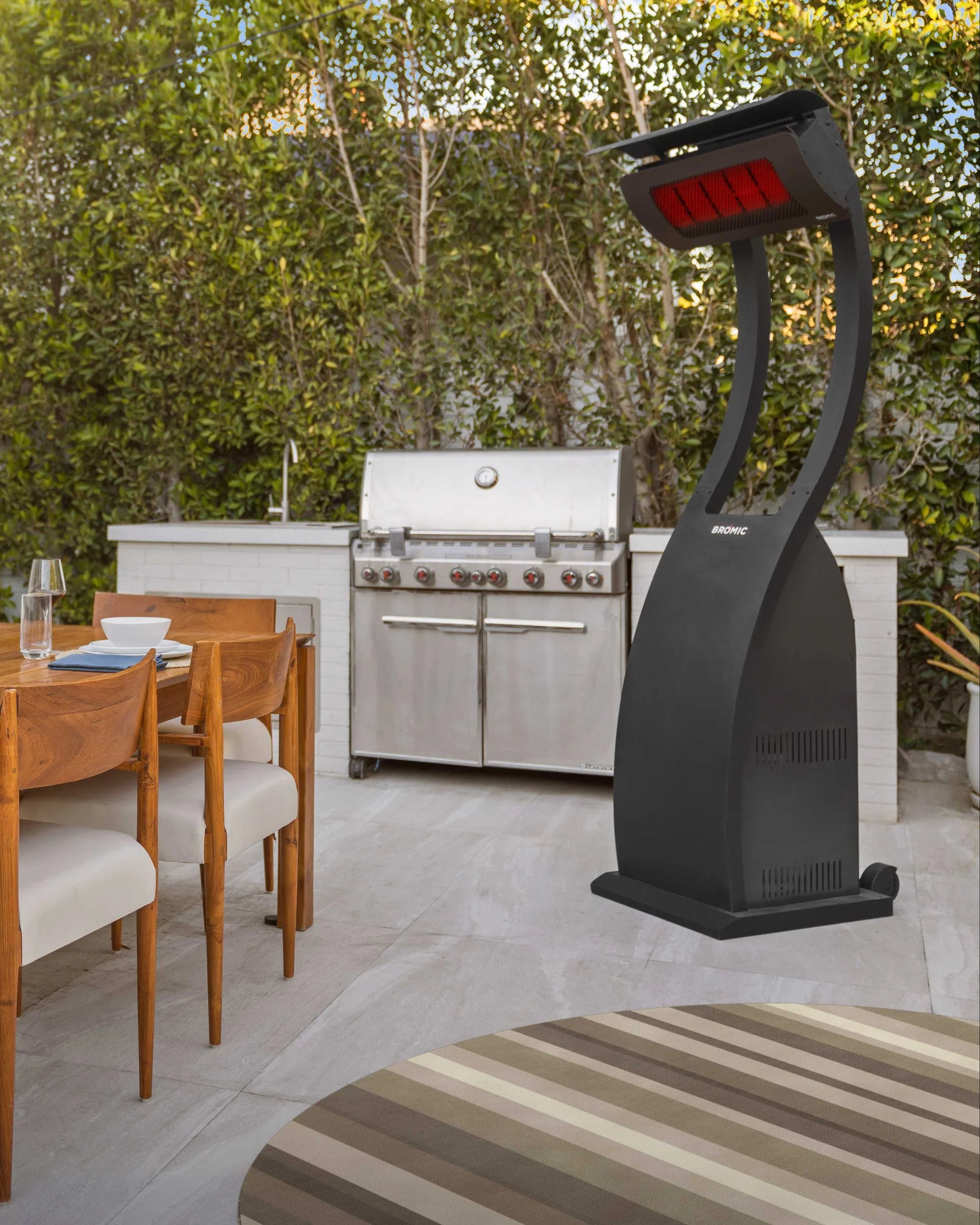 Bromic Tungsten Smart-Heat® Freestanding Gas Patio Heater