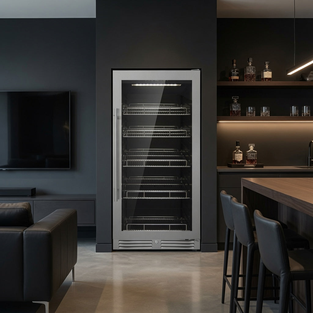 47-Inch Upright Beverage Refrigerator