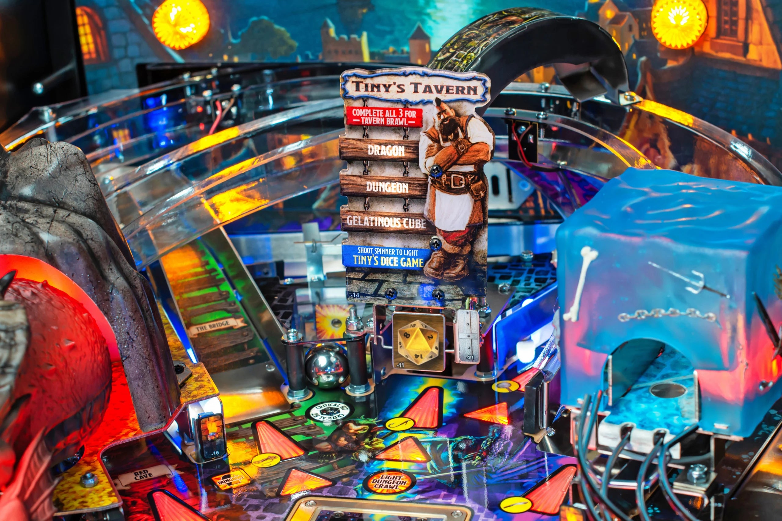Dungeons & Dragons Tyrant’s Eye Pinball Machine