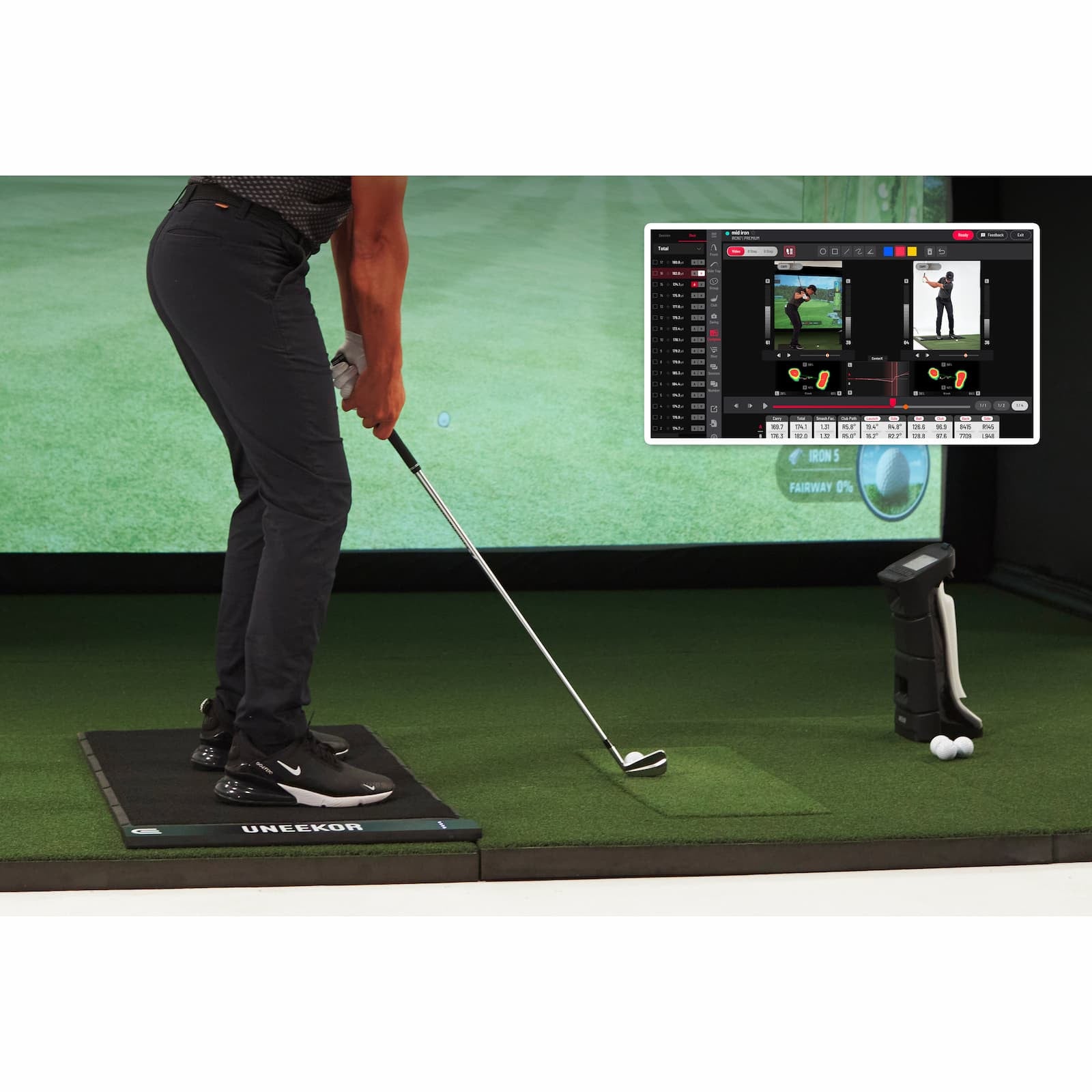 Performance Optix Package (Swing Optix Cameras + Balance Optix Mat)