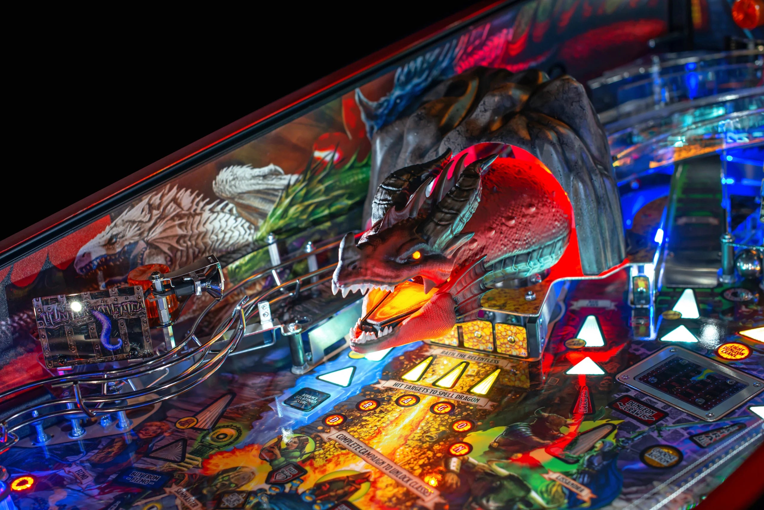 Dungeons & Dragons Tyrant’s Eye Pinball Machine