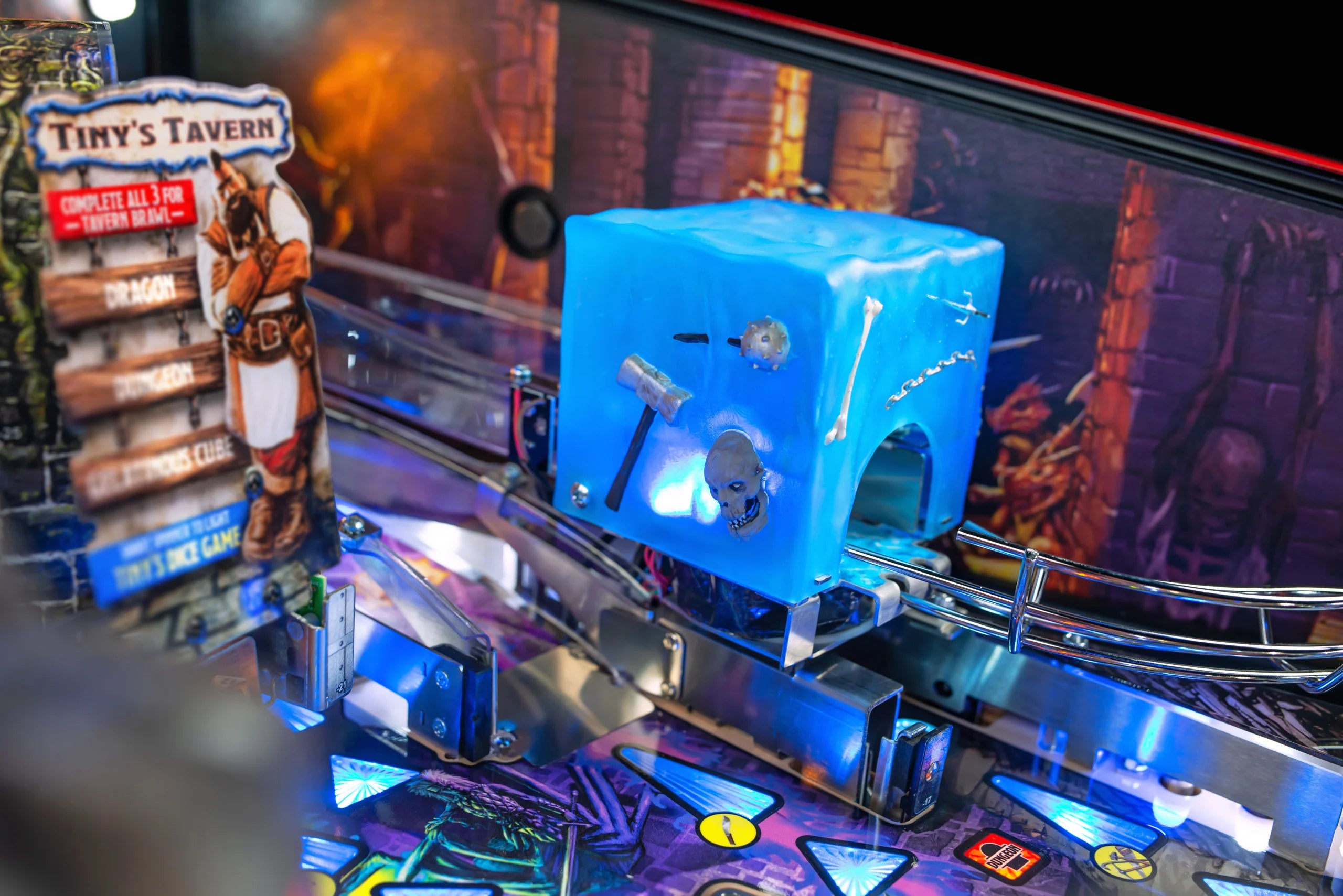 Dungeons & Dragons Tyrant’s Eye Pinball Machine