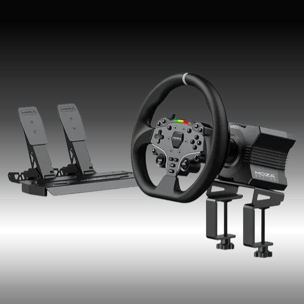 MOZA R5 Direct Drive + SR-P Lite Pedals Bundle