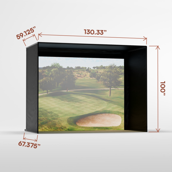 DIY Golf Enclosure Kit with Impact Screen