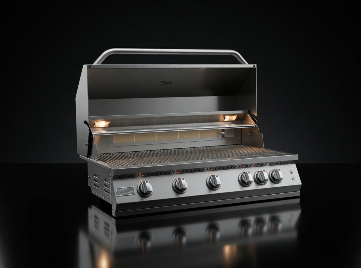 KoKoMo 40” Gas Grill with 5 Burners and Back Burner