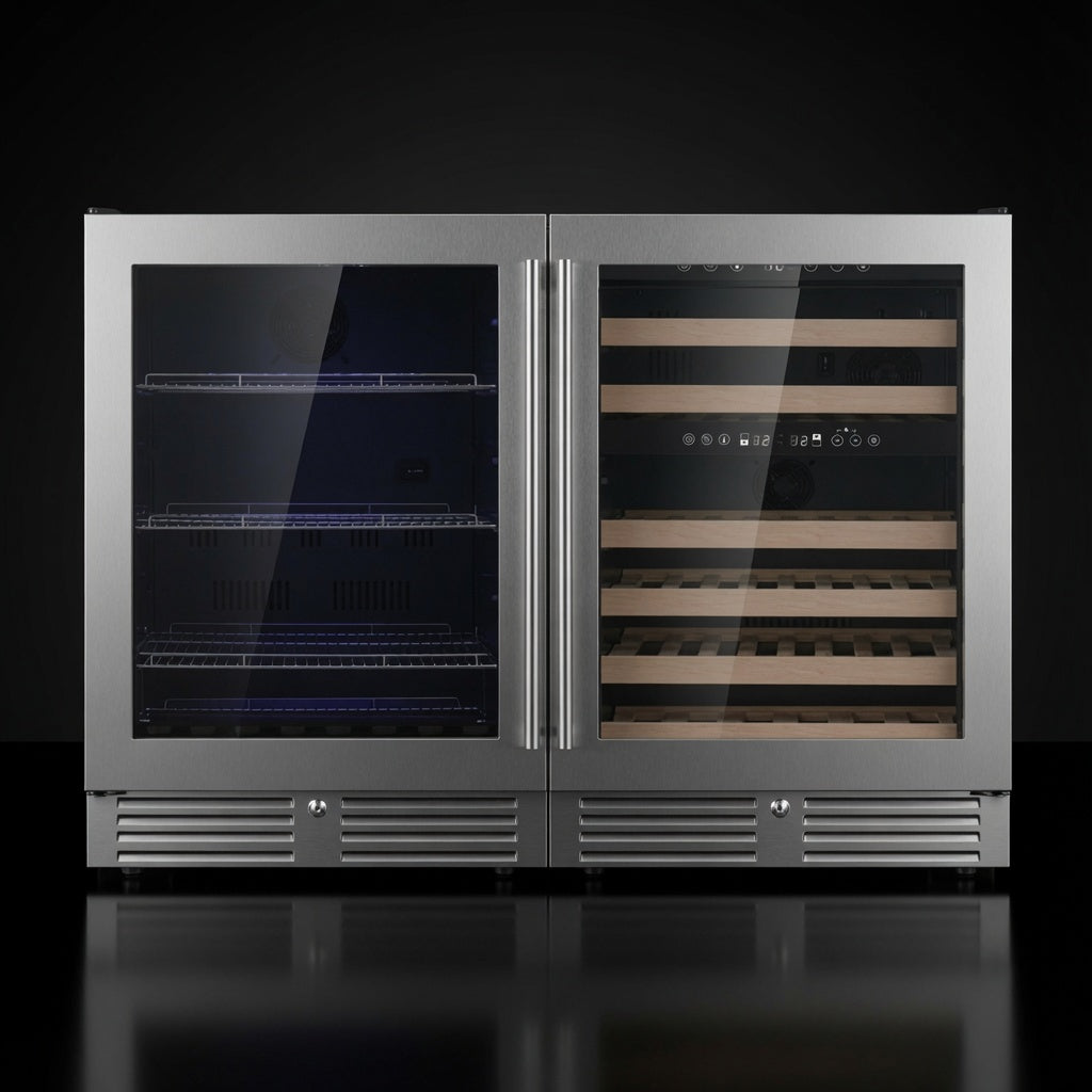 48-Inch Triple-Zone Wine & Beverage Center