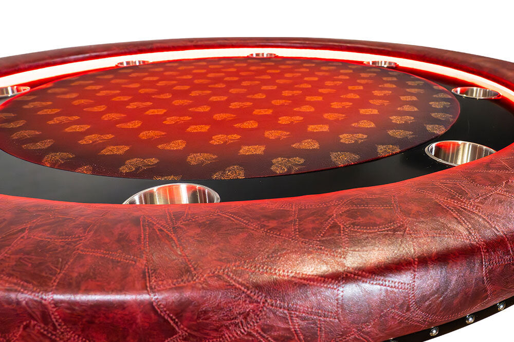 Ginza LED Poker Table – Black