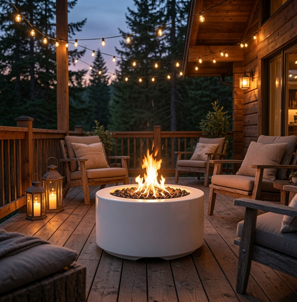 Florence Fire Pit 32" - 18" Tall