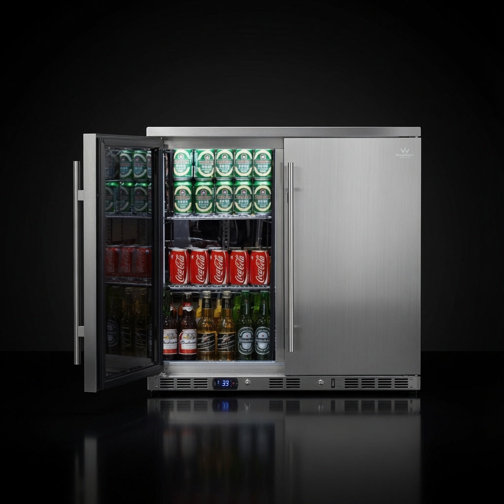 36-Inch Outdoor Beverage Refrigerator
