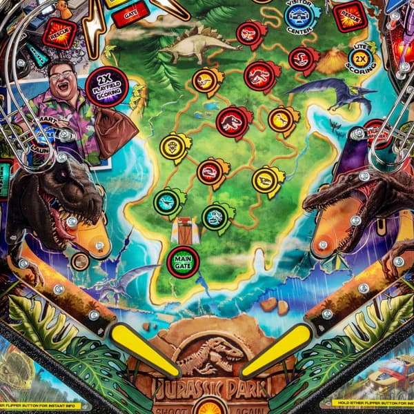 Jurassic Park Pinball Machine Stern Pro Premium LE
