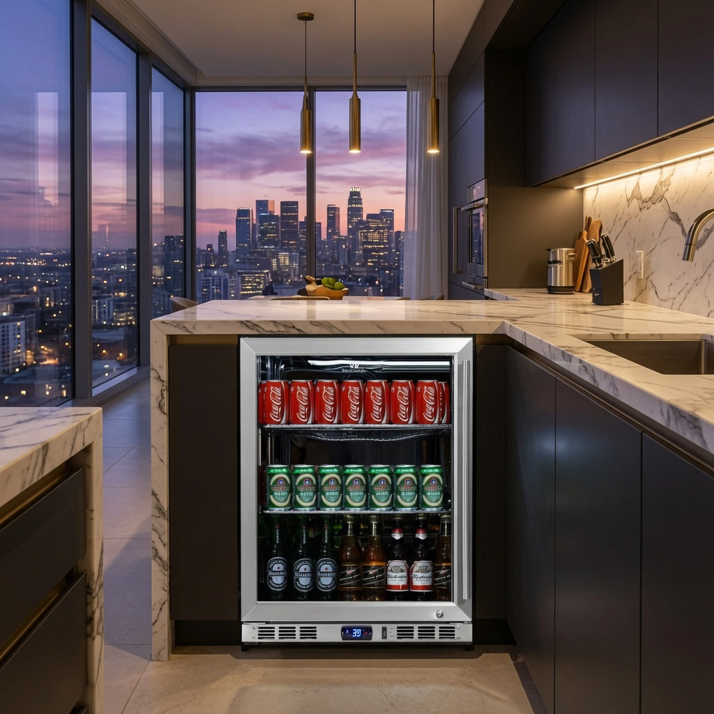 24-Inch Beverage Refrigerator