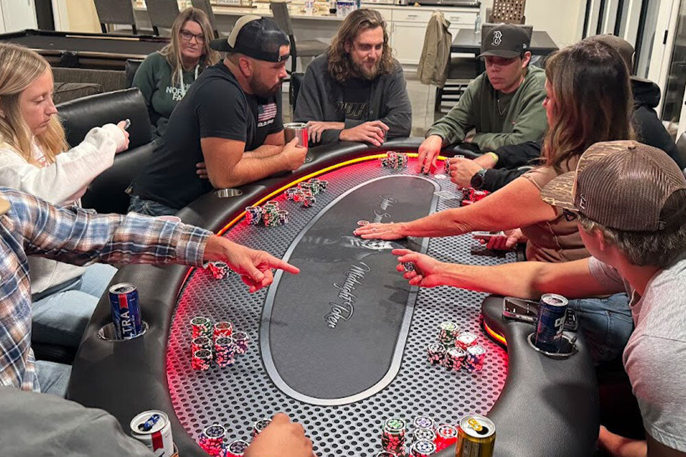 Lumen HD Lighted Poker Table
