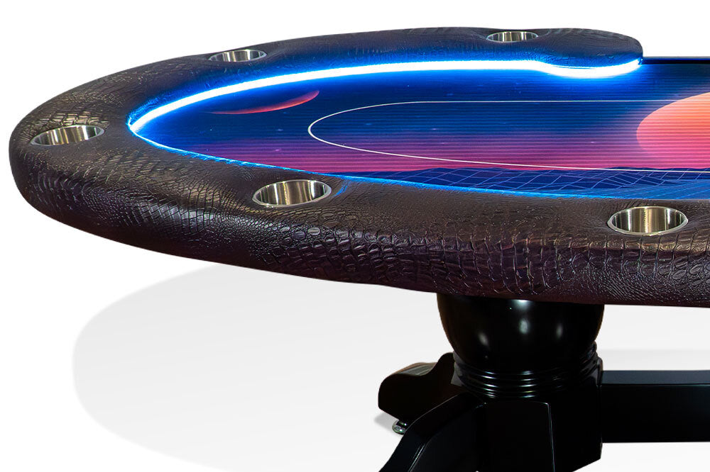 Lumen HD Lighted Poker Table