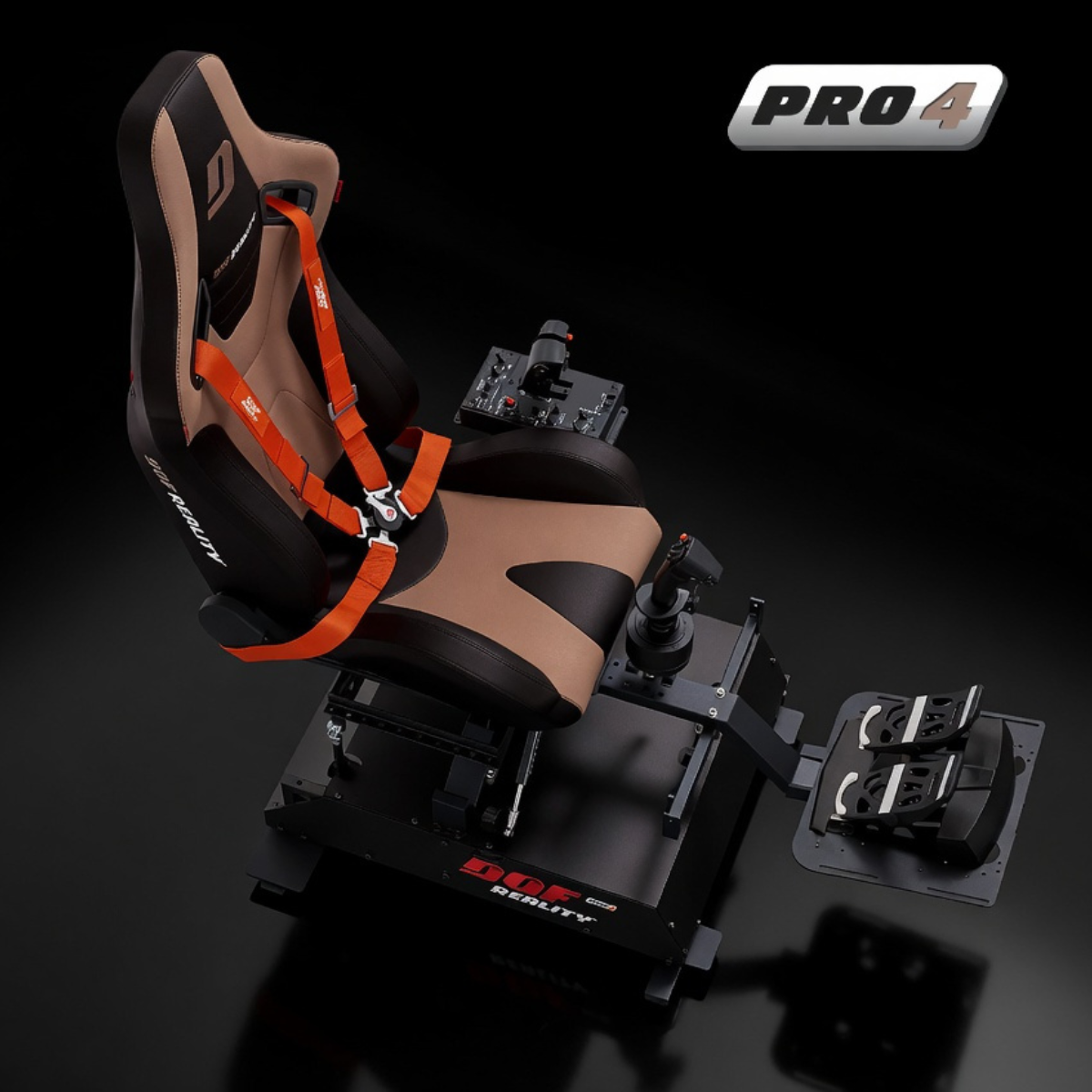 DOF Reality Professional 4-Axis Helicopter Motion Simulator Platform - P4