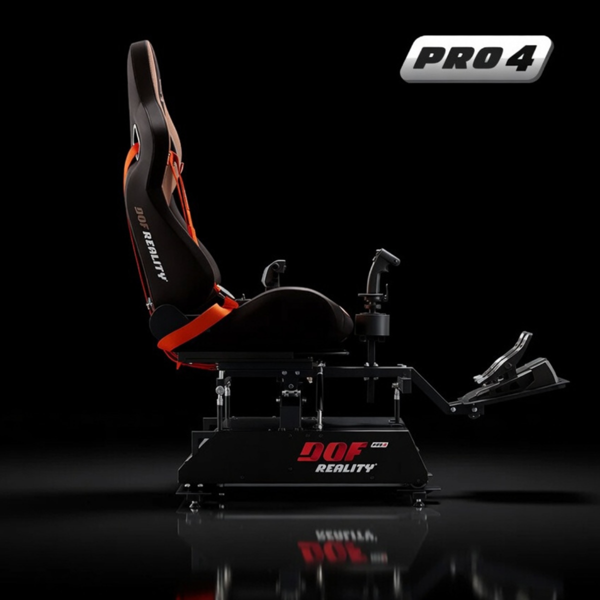 DOF Reality Professional 4-Axis Helicopter Motion Simulator Platform - P4