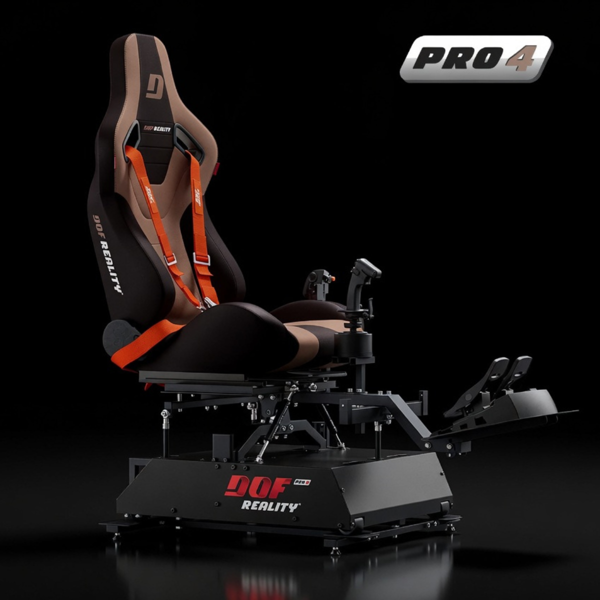 DOF Reality Professional 4-Axis Helicopter Motion Simulator Platform - P4