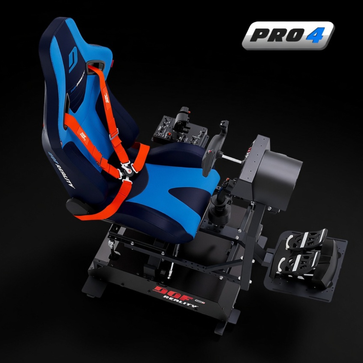 DOF Reality Professional 4-Axis Flight Motion Simulator Platform - P4