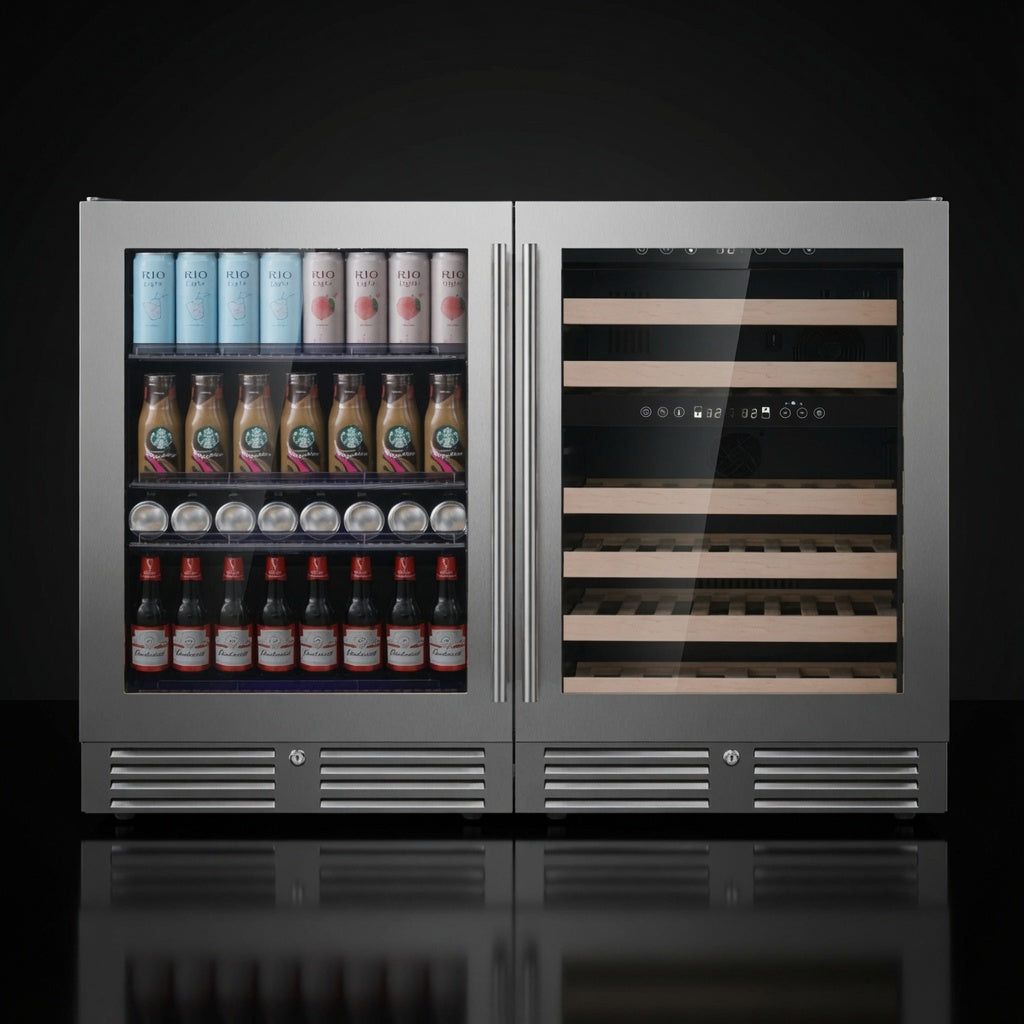 48-Inch Triple-Zone Wine & Beverage Center