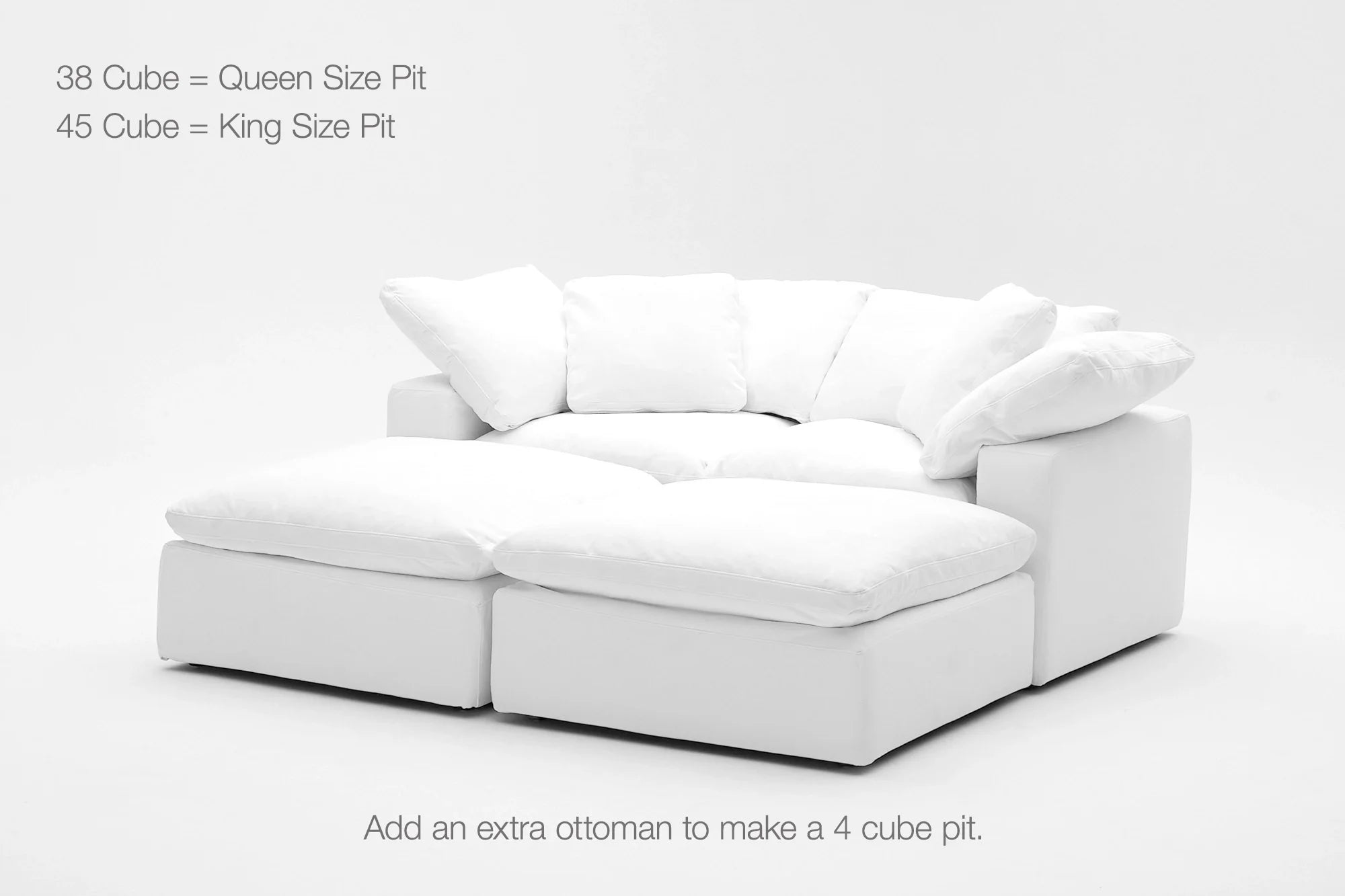 Soulfa 3-Cube Lover's Chaise