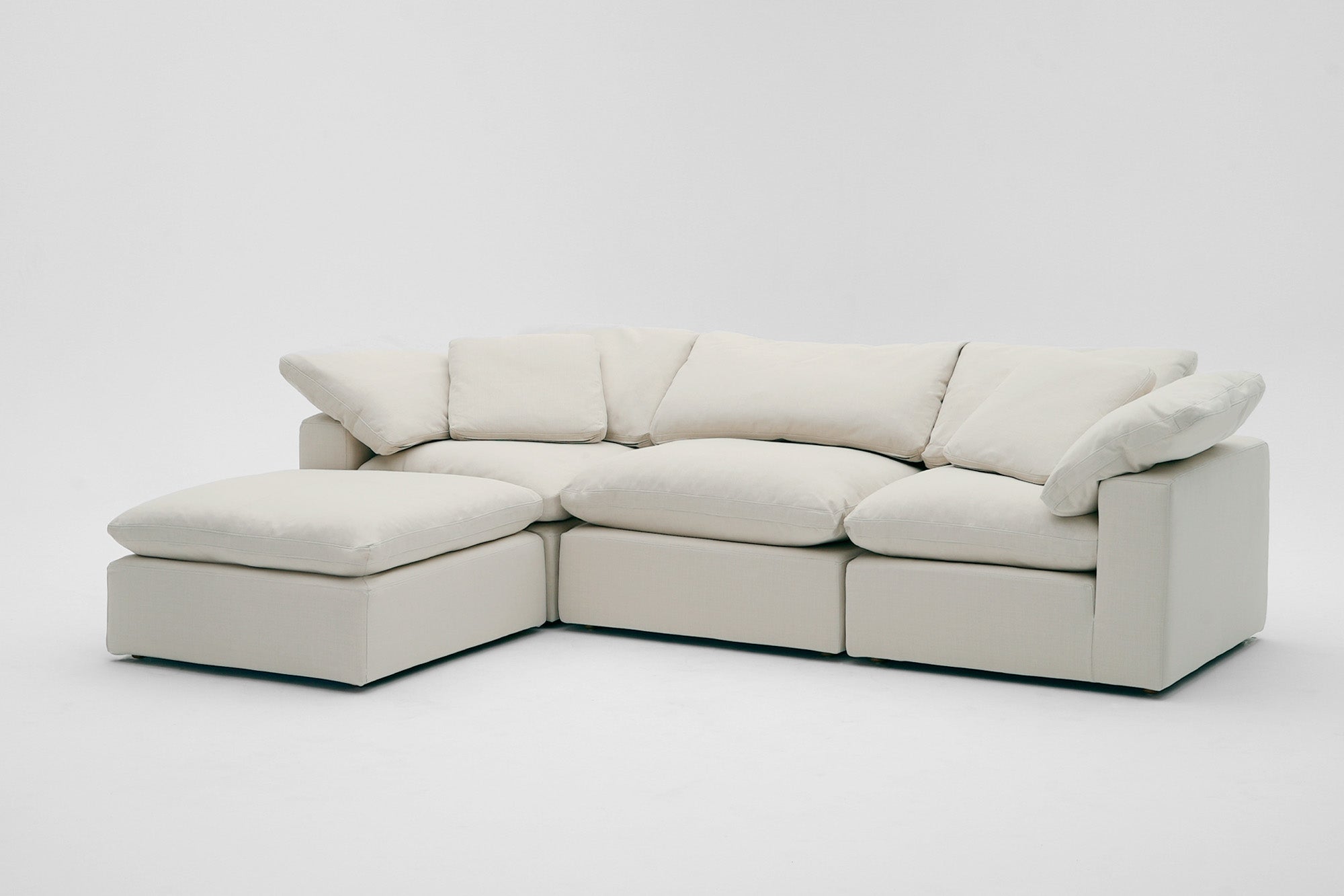 Soulfa 4-Cube Modular Sectional Chaise