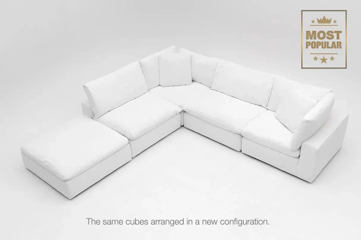 Soulfa 5-Cube Lifestyle Sectional