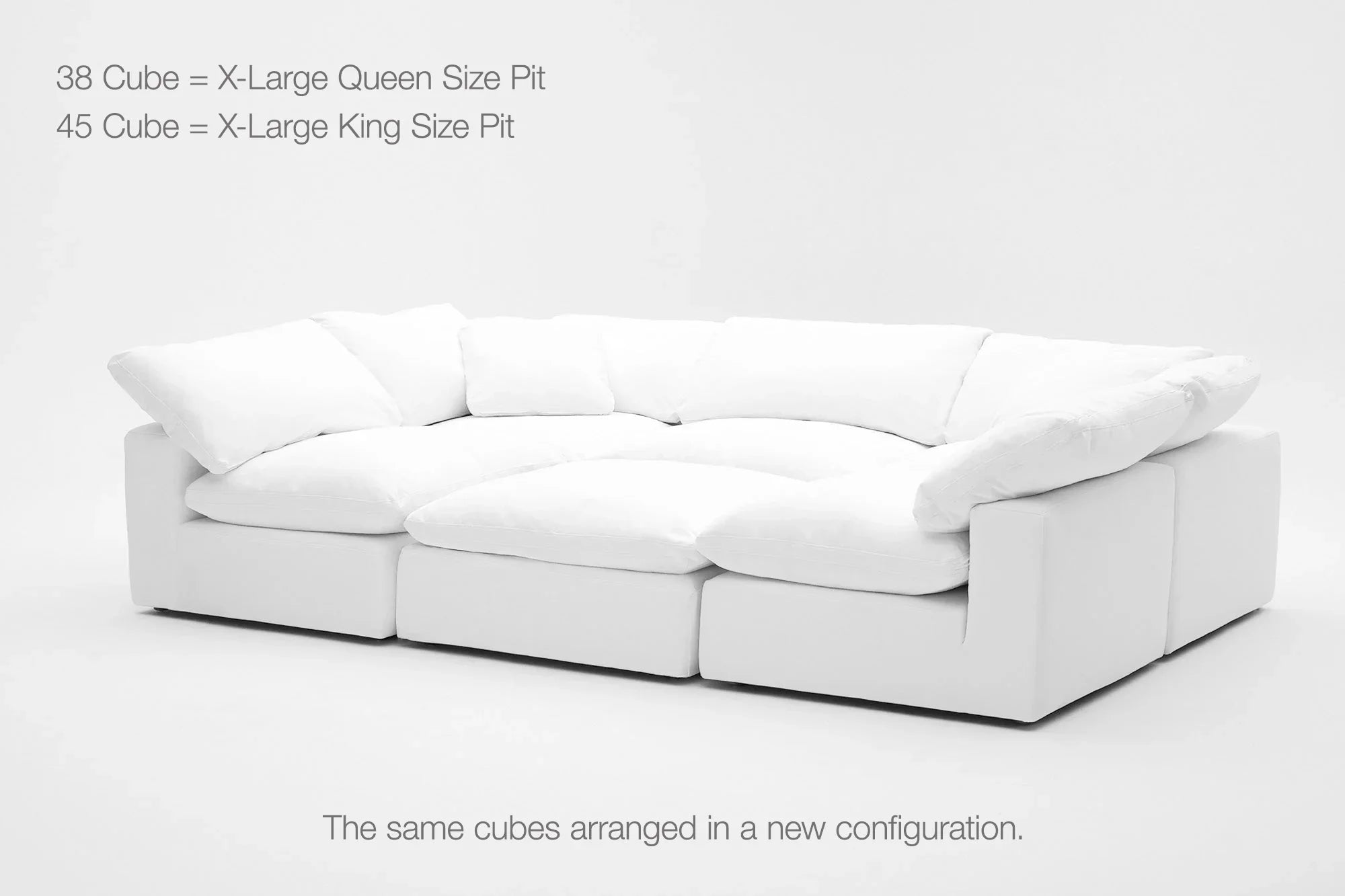 Soulfa 6-Cube Sectional or Iconic Movie Pit