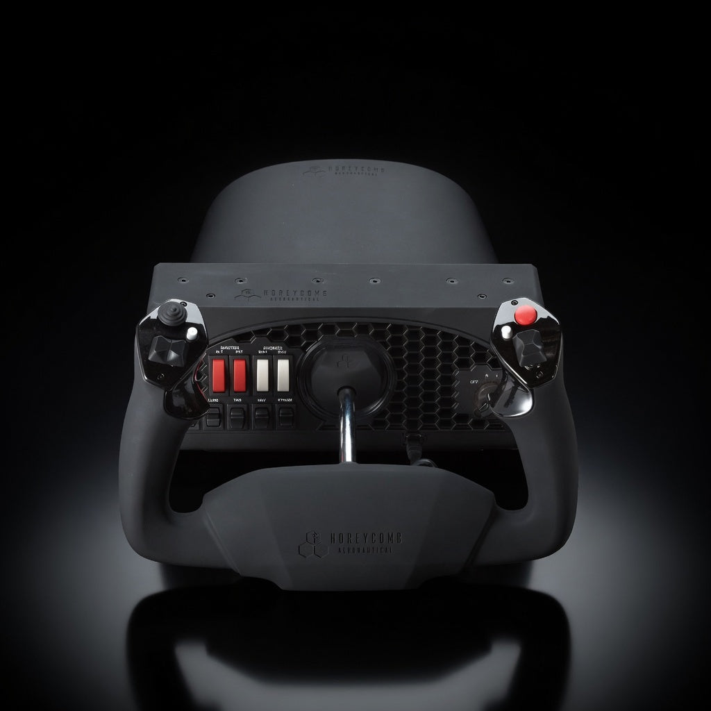 Honeycomb Alpha Flight Controls Yoke & Switch Panel